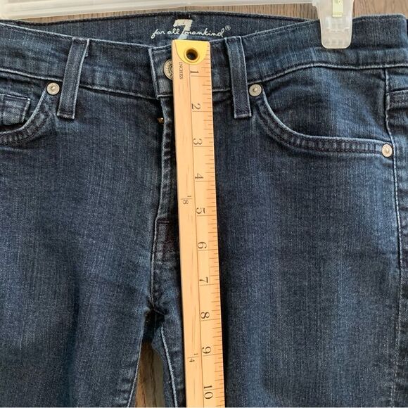 7 FOR ALL MANKIND Roxanne Jeans Women’s Size 27 Medium Wash Blue. - Picture 11 of 14